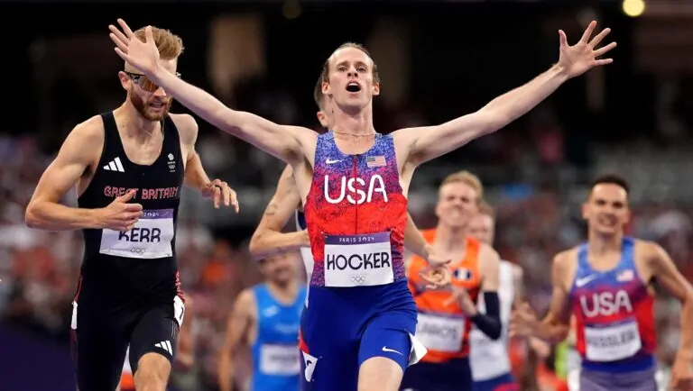 Underdog Triumph Cole Hocker Shocks the World in 1500m Olympic scaled
