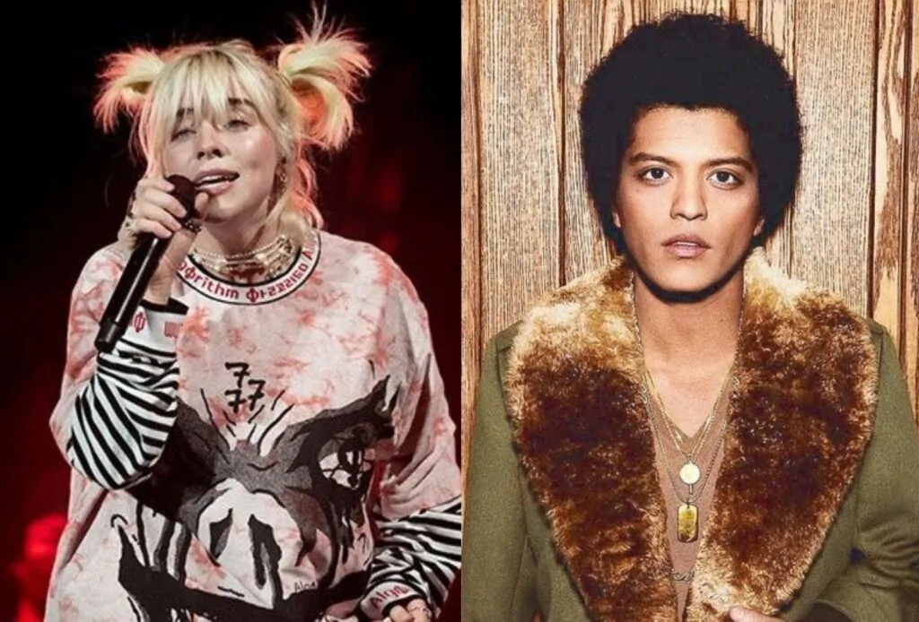 Billie Eilish Dominates AMAs 2025 with 7 Wins, Bruno Mars